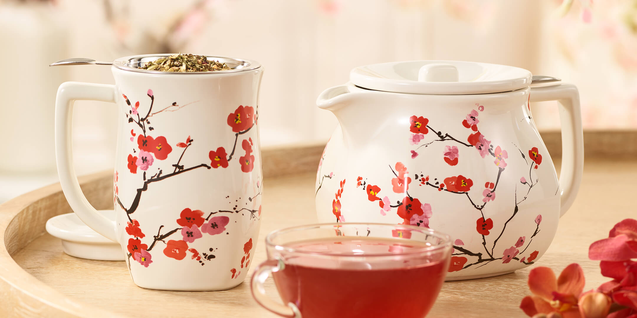 Fiore Sakura Teaware Collection