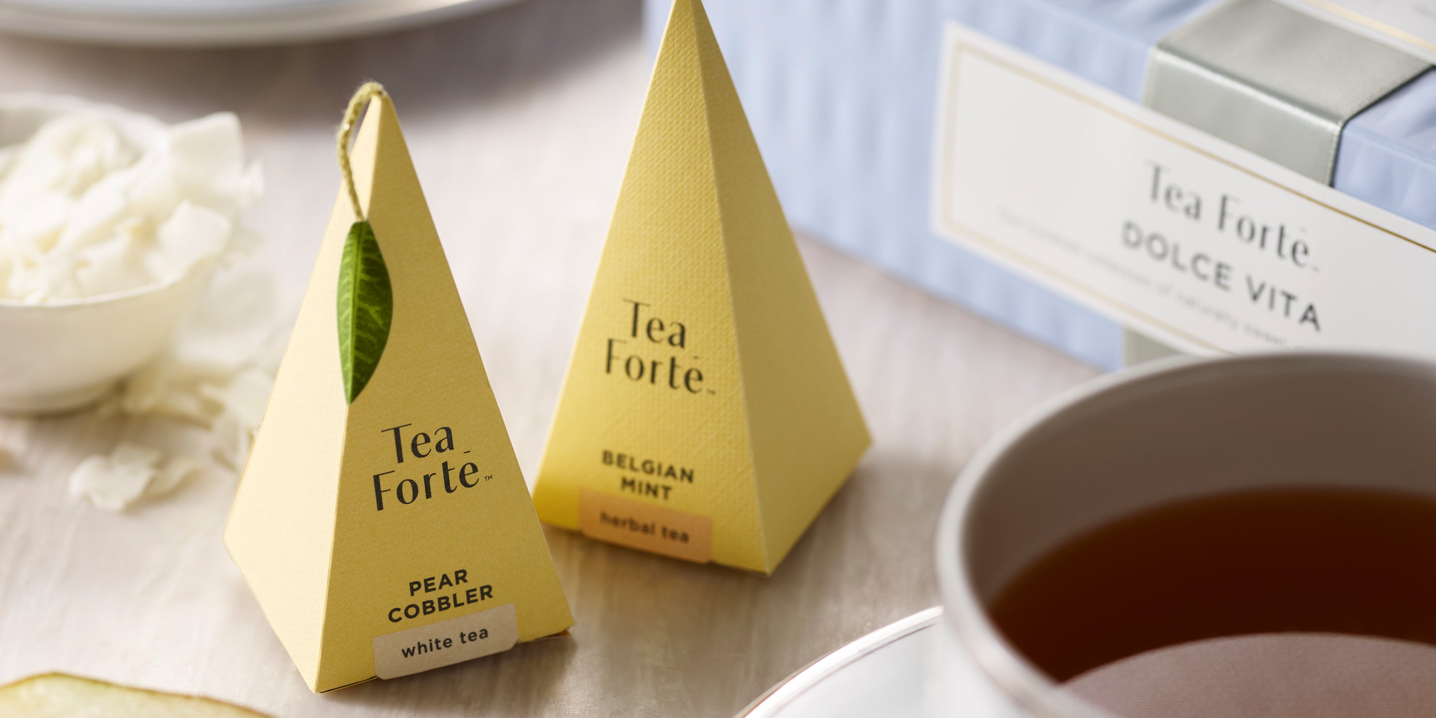 The Tea Forté Pyramid Infuser