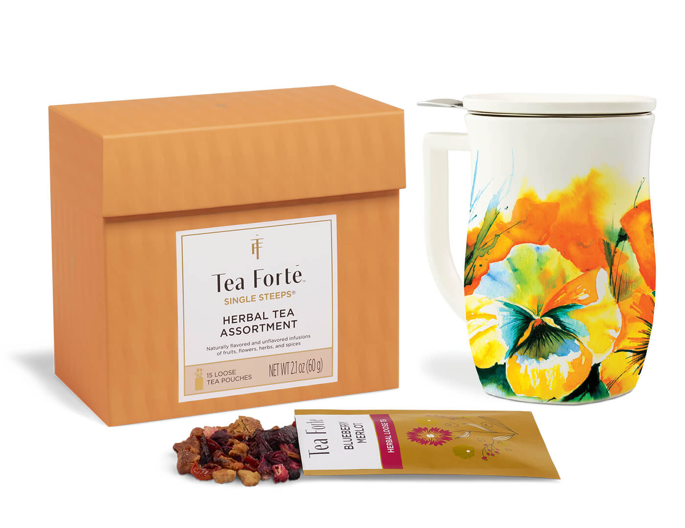Herbal Sunshine Loose Tea Tasting Set | Gift Bundle