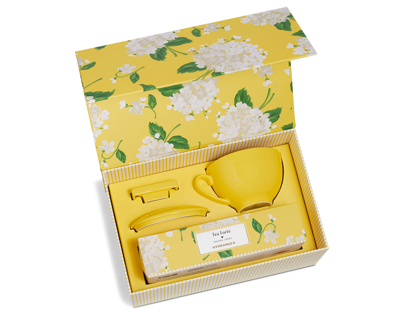 Hydrangea Luxury Gift Set | Gourmet Tea & Accessories with Gift Box