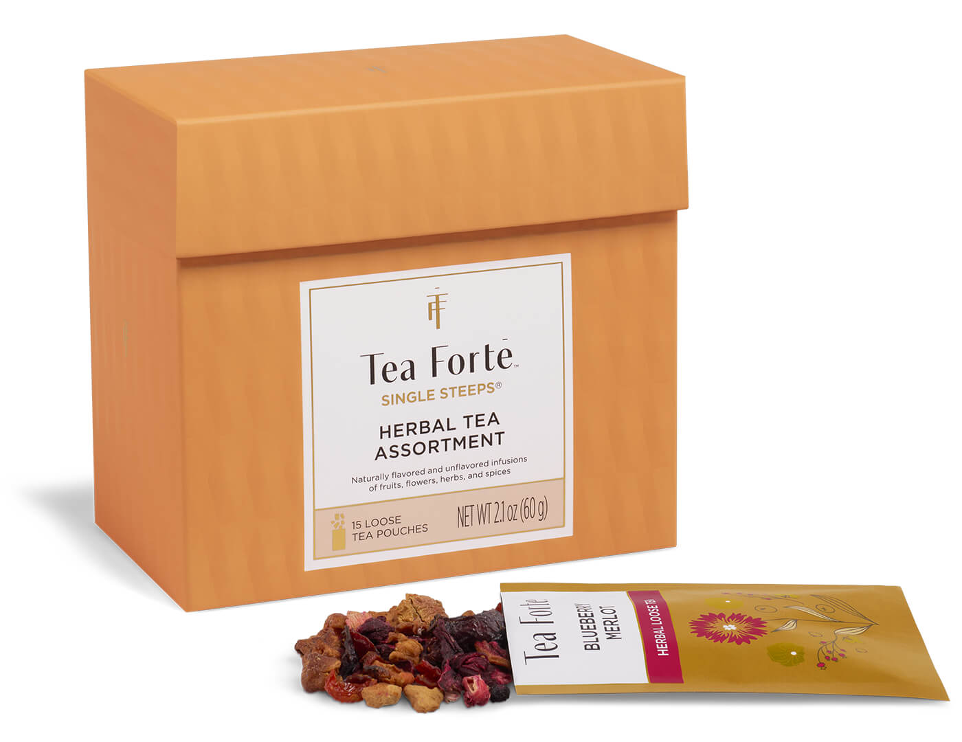 Herbal Tea Assortment Single Steeps® Sampler | Gourmet Tea Gifts