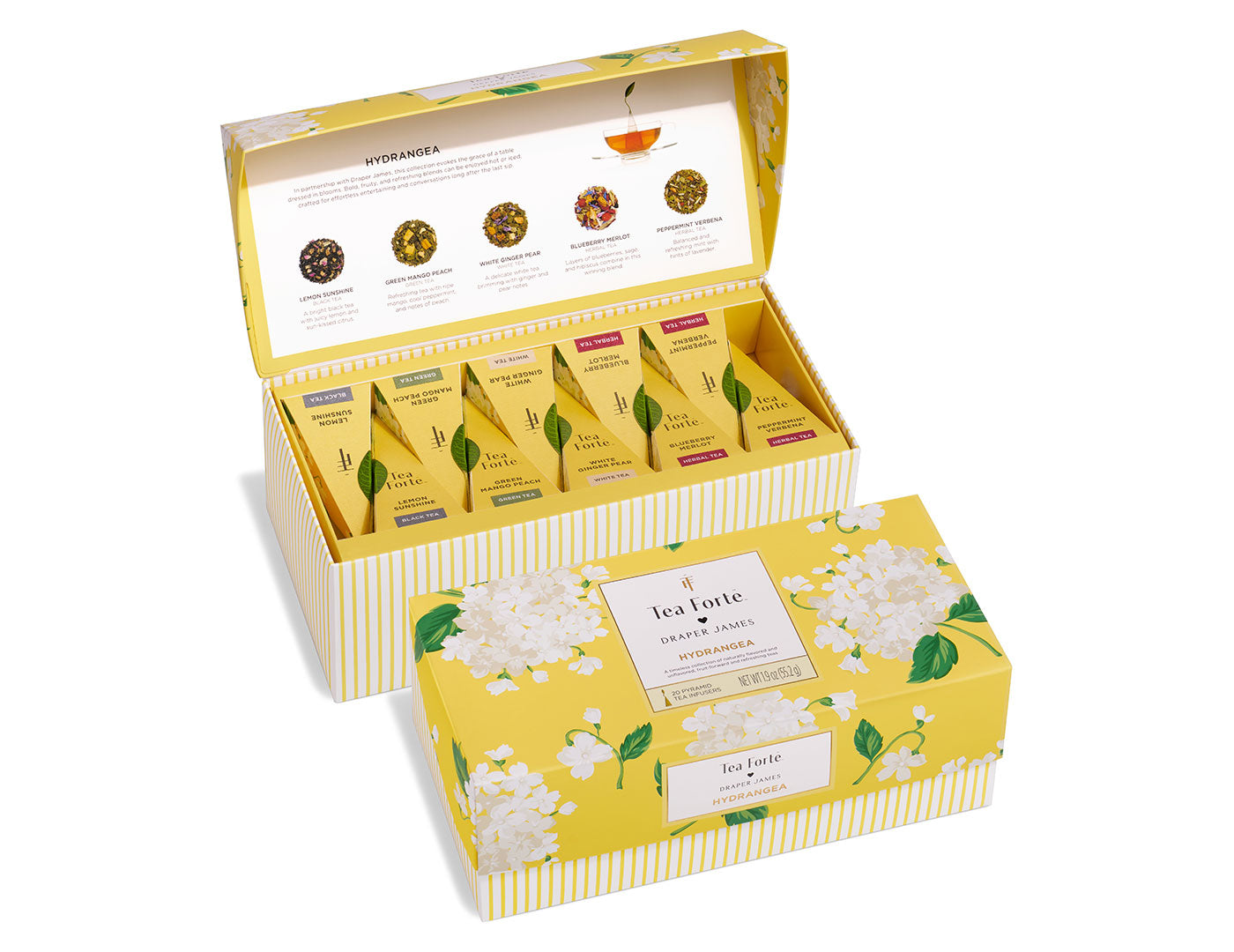 Hydrangea Presentation Box | Luxury Tea & Gifts