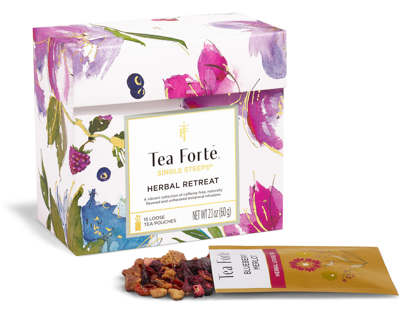 Herbal Retreat Single Steeps | Bestselling Gourmet Tea Gifts