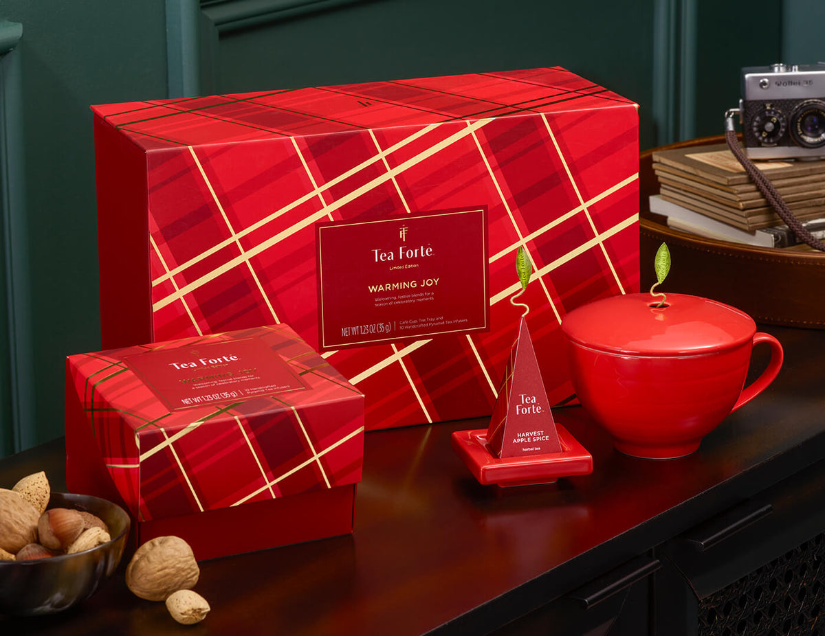 Warming Joy Gift Set, Gourmet Tea with Gift Box