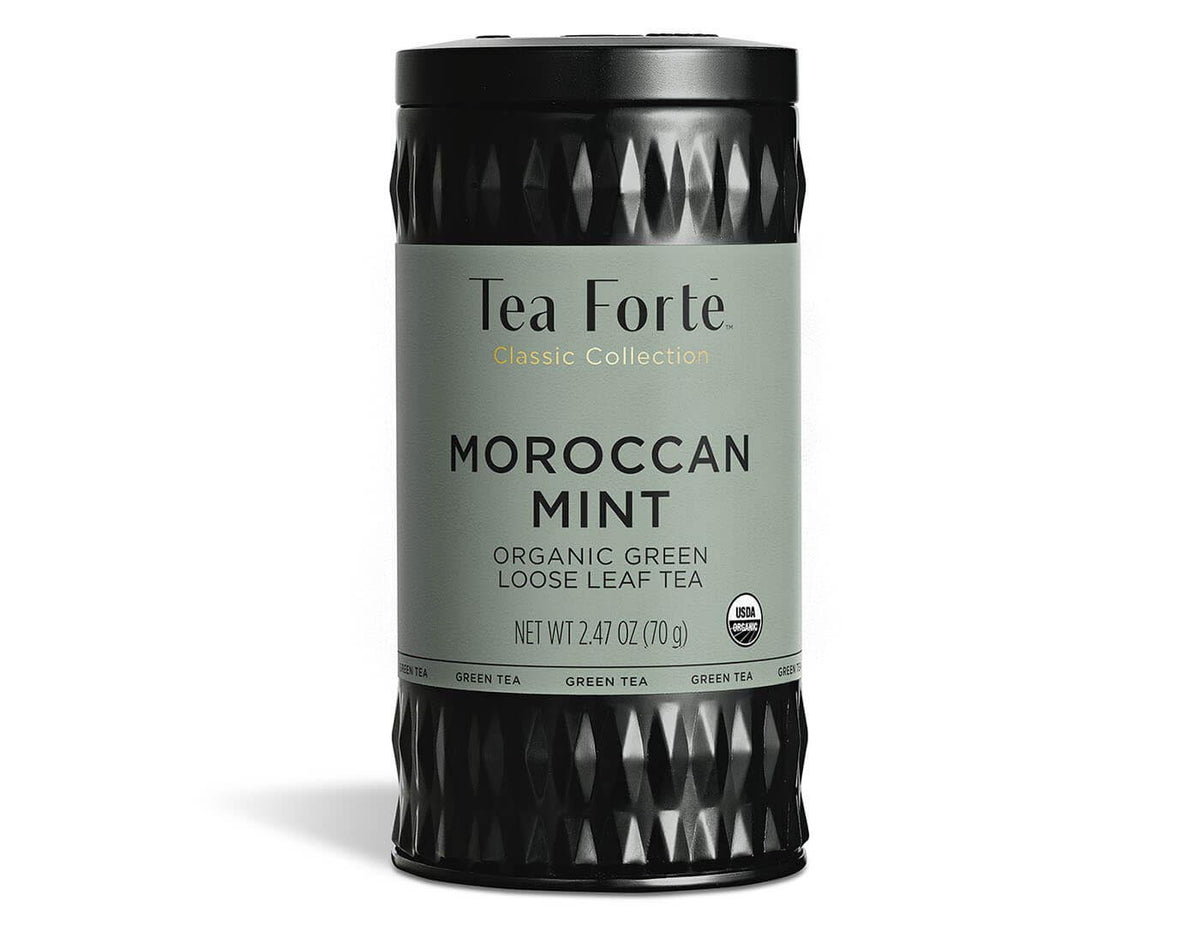 Moroccan Mint Loose Leaf Tea Canister, Best Green Tea
