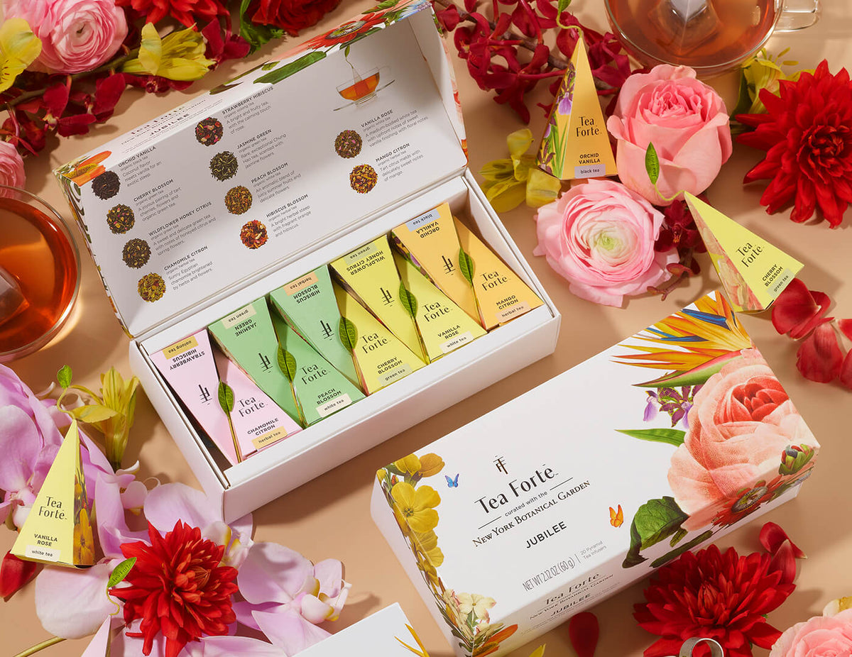 Jubilee Presentation Box LimitedEdition Tea Gifts Tea Forte
