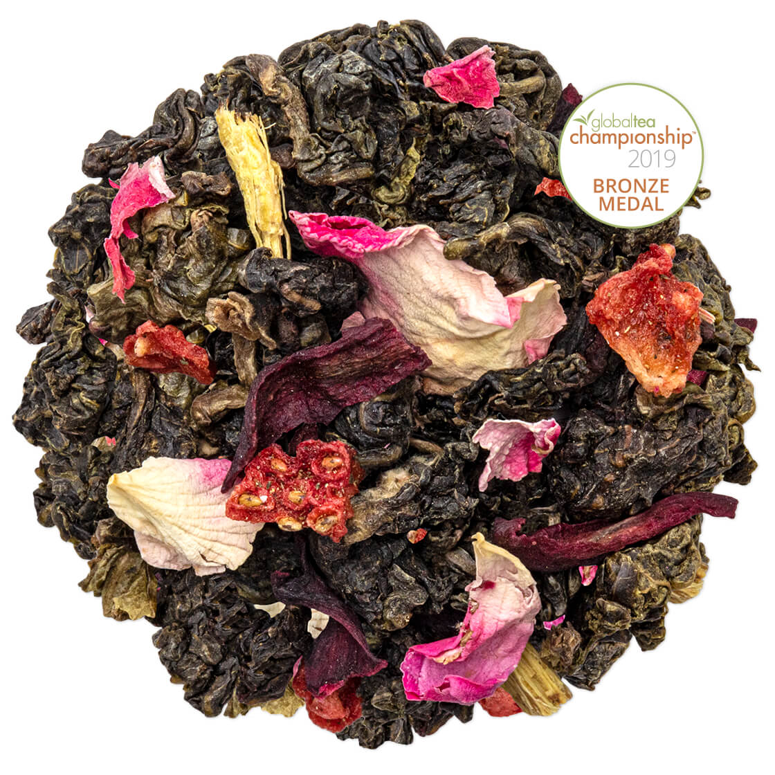 Strawberry Hibiscus Loose Leaf Tea Canister | Best Oolong Tea
