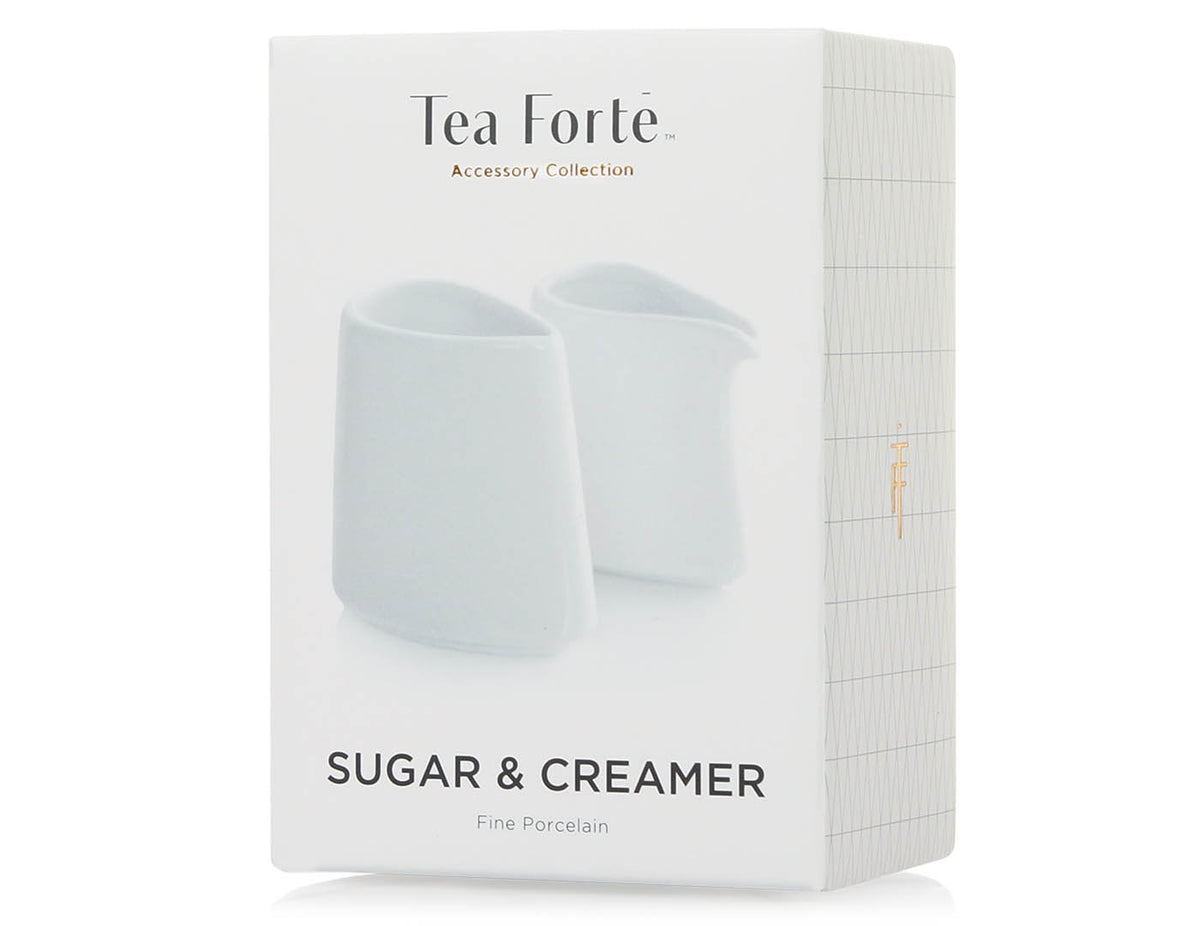 Sugar and Creamer Set Best Luxury Teaware and Accessories Tea Forte