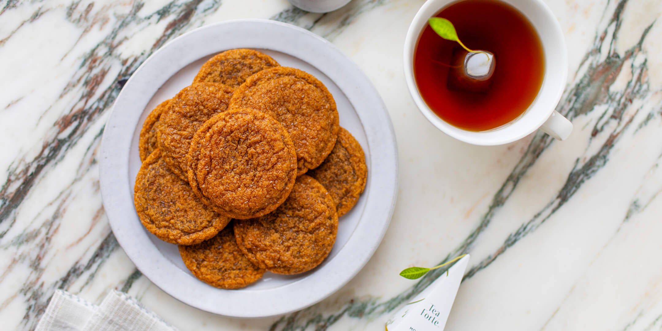 Citrus Gingersnap Cookies