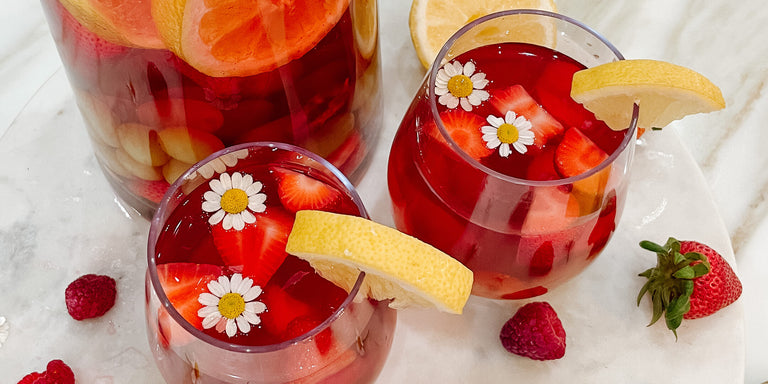 Raspberry Nectar Iced Tea Sangria | Tea Forte