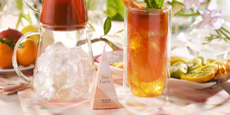 Tea Blend Spotlight: Orange Papaya Iced Tea