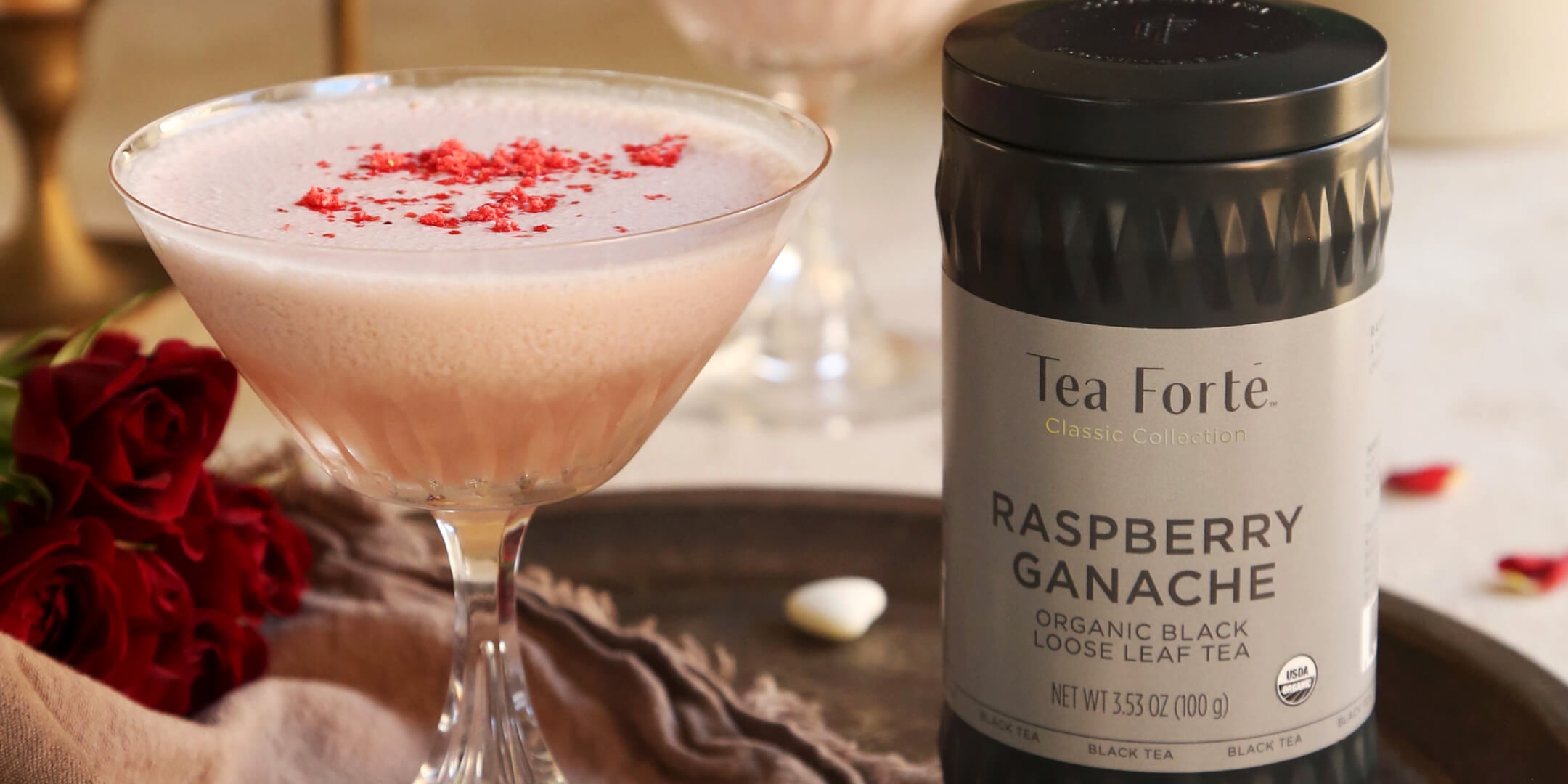 Raspberry Chocolate Espresso Martini - The Healthful Ideas