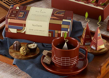 Frank Lloyd Wright Tea Collection and Terra Accessories