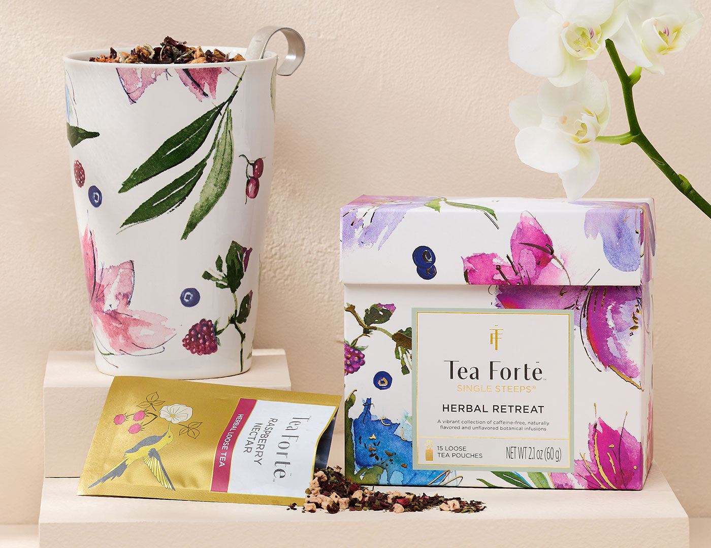 Herbal Retreat Loose Tea Tasting Set