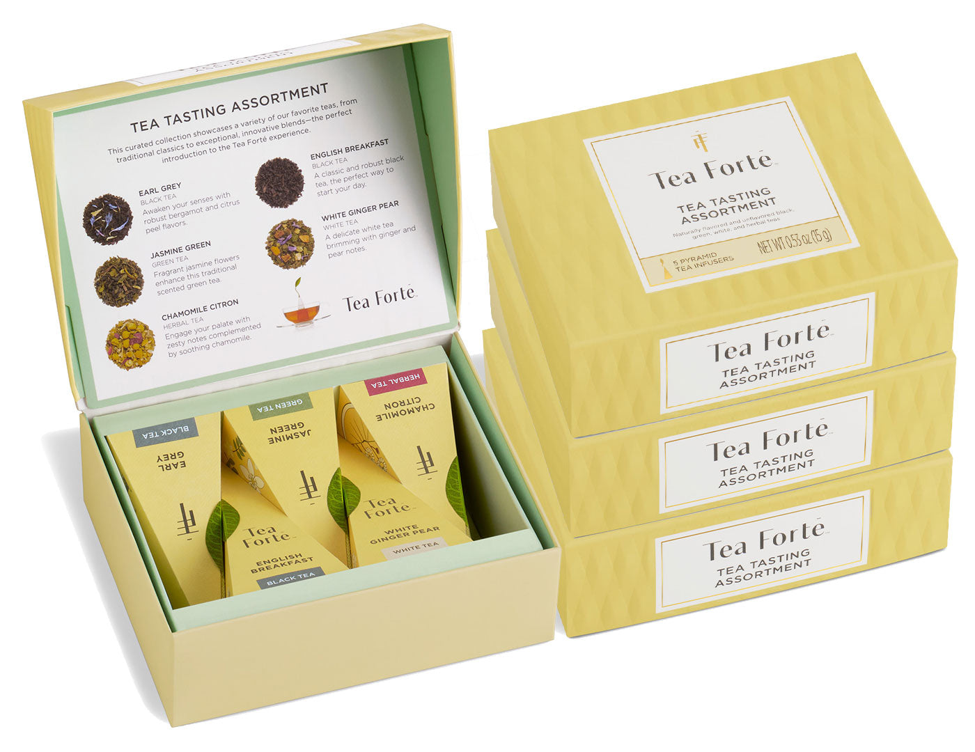 Tea Tasting Assortment Mini Petite 4pk | Gift Bundle