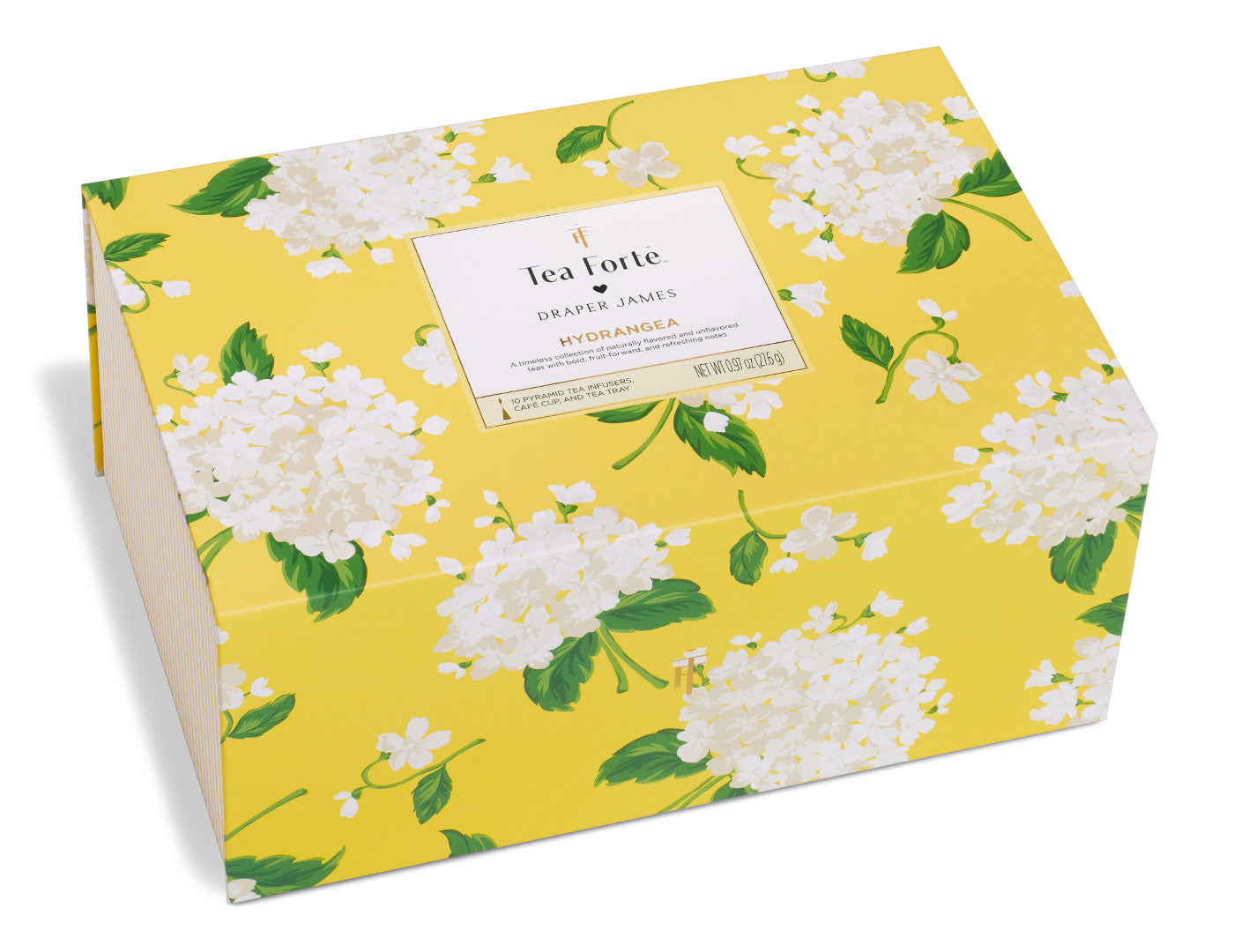 Hydrangea Gift Set box, lid closed