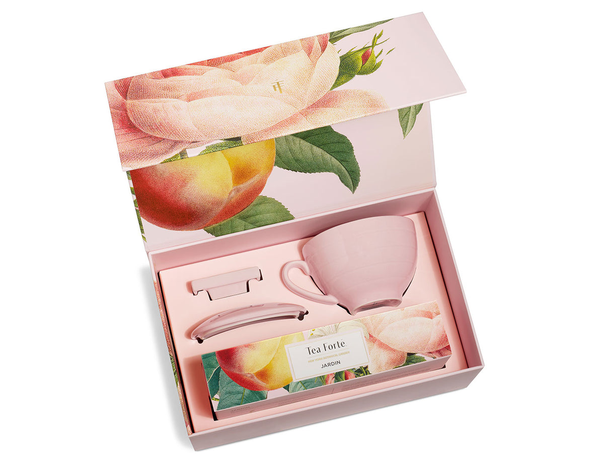 Jardin Luxury Gift Set, open showing all the contents inside