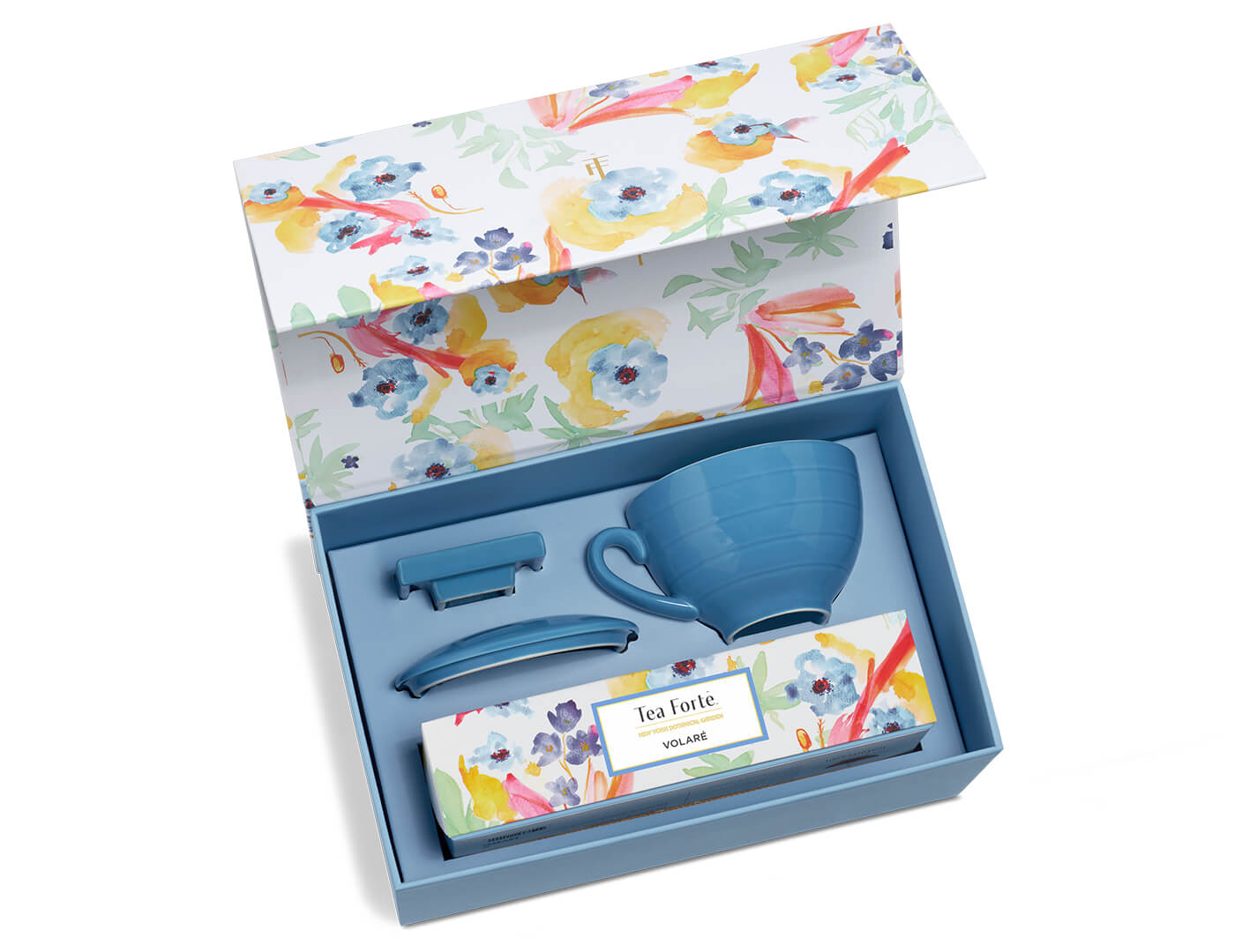 Volare Gift Set, lid open revealing contents