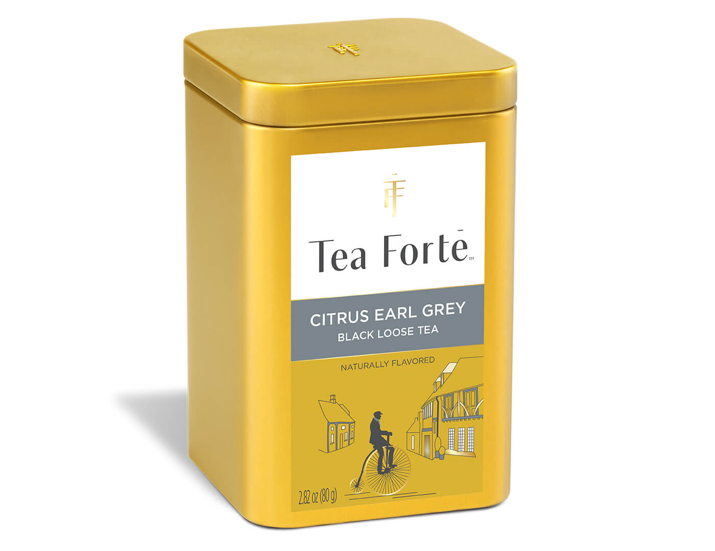 Citrus Earl Grey Loose Leaf Tea Canister - side view