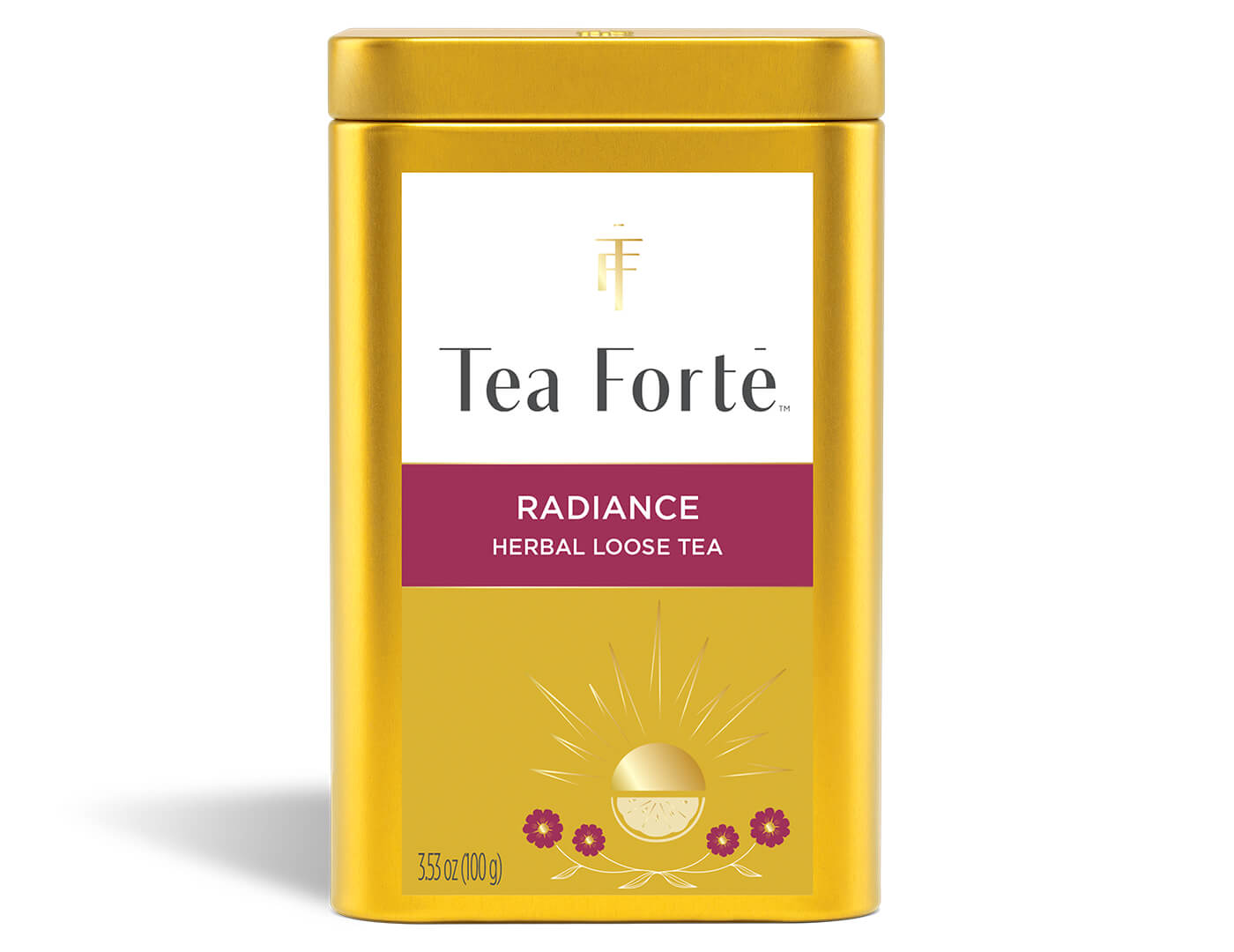 Loose Leaf Tea Canisters Radiance - front view