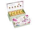 Herbal Retreat Presentation Box, open and closed, of 20 teas