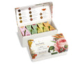 Jubilee Presentation Box of 20 pyramid infusers, open and closed