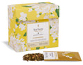Hydrangea Single Steeps Sampler box of 15 Single Steeps pouches - front of box with open pouch