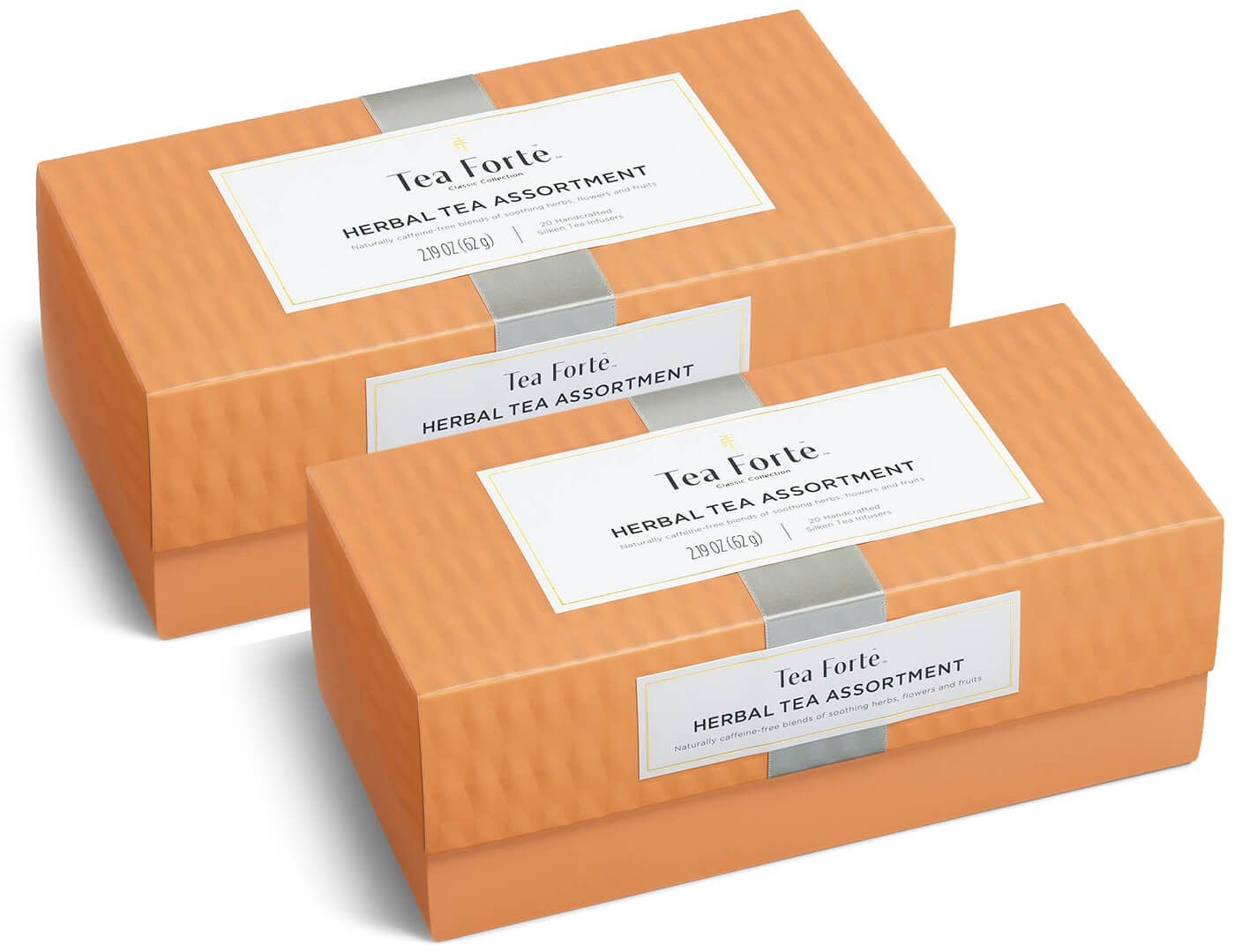 Herbal Tea Tasting Assortment Presentation Box Duo | Gift Bundle