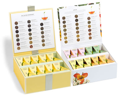  Wissotzky Magic Tea Chest, Gift Box Collection w/ 80 Assorted  Teas : Grocery Tea Sampler : Everything Else