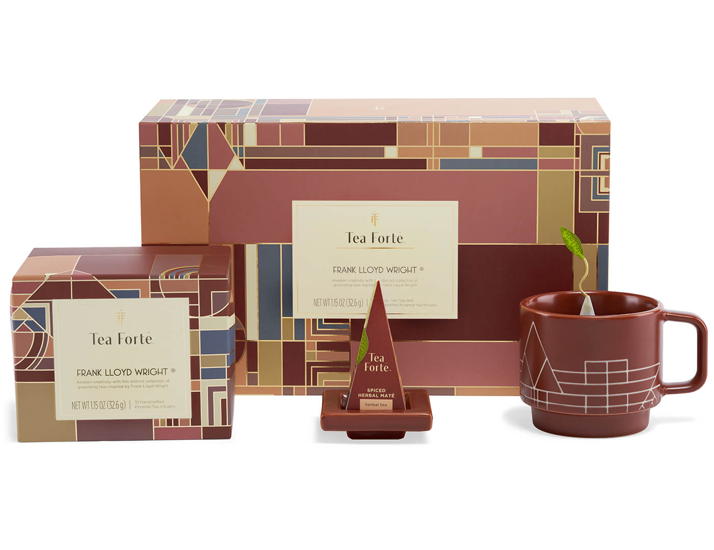 Frank Lloyd Wright Gift Set Luxury Tea Gifts