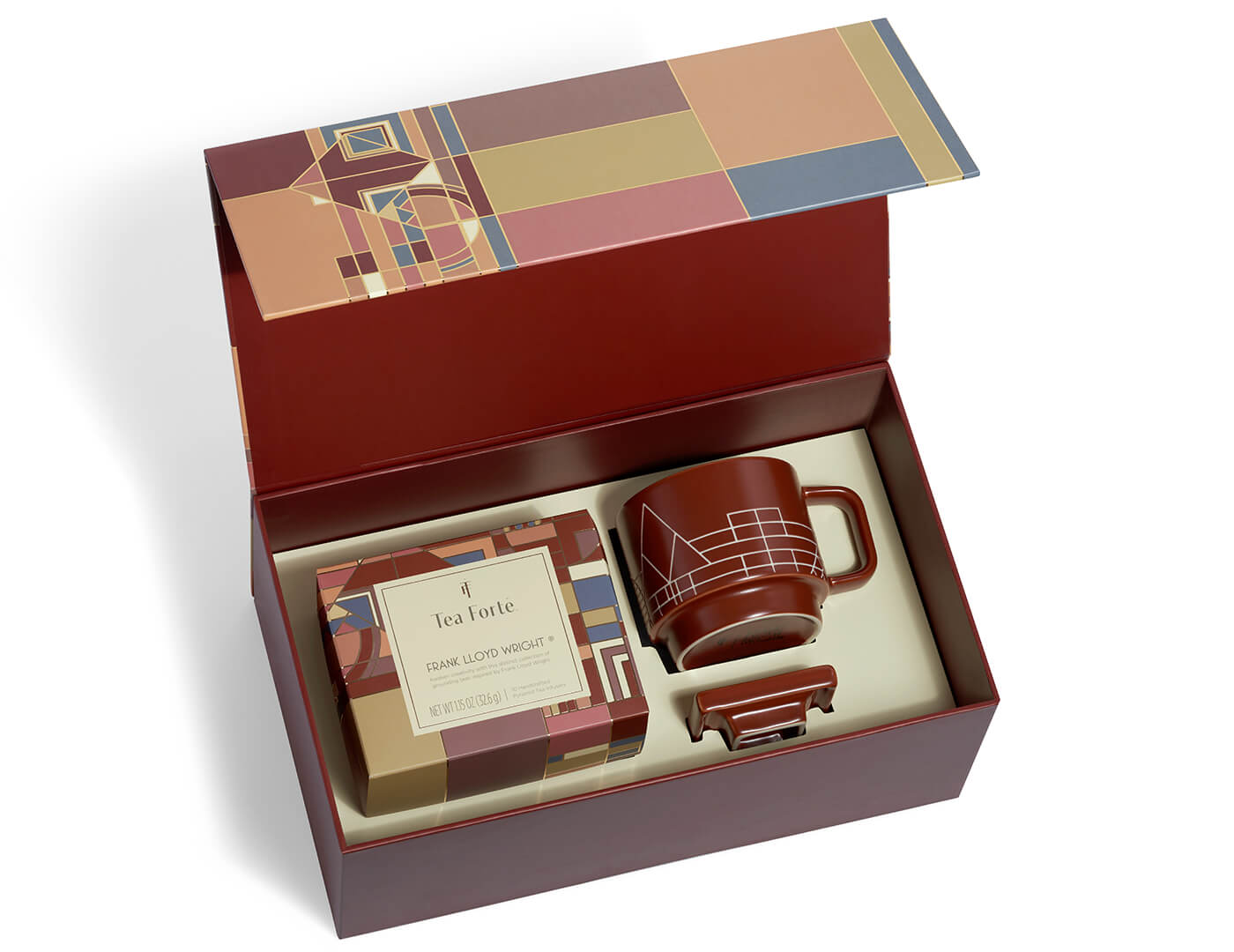 Frank Lloyd Wright Gift Set, box open