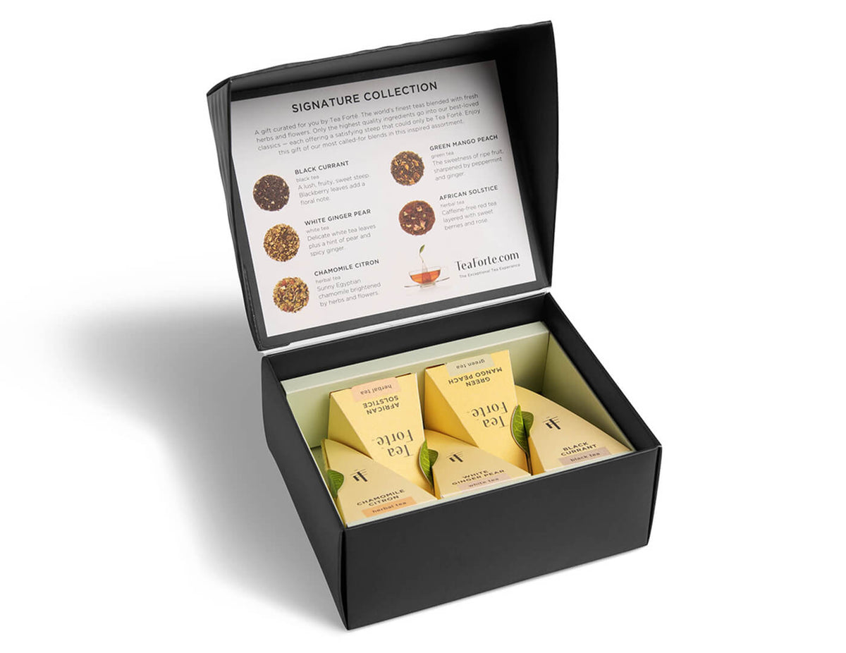 Signature Classic Mini Petite Presentation Box | Luxury Tea Gifts | Tea ...
