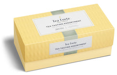 Tea Tasting Assortment Presentation Box, lid closed