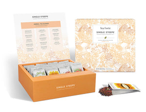 Single Steeps® Tea Chest Herbal Tea Assortment