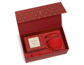 Warming Joy Gift Set open, revealing contents inside