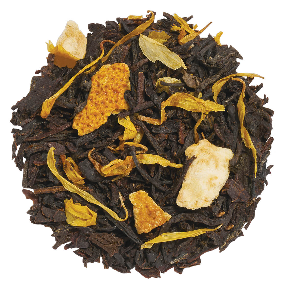 Caramel Nougat Loose Leaf Tea pile