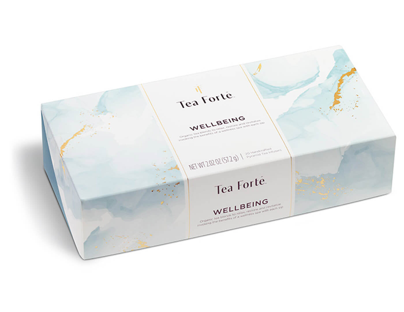 Wellbeing Collection Petite Presentation Box of 10 teas, closed box