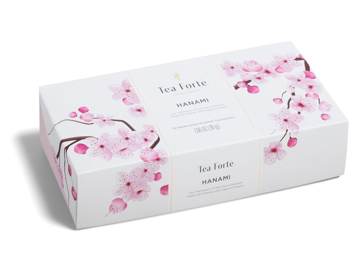 Hanami Collection in a 10 count petite presentation box with lid closed
