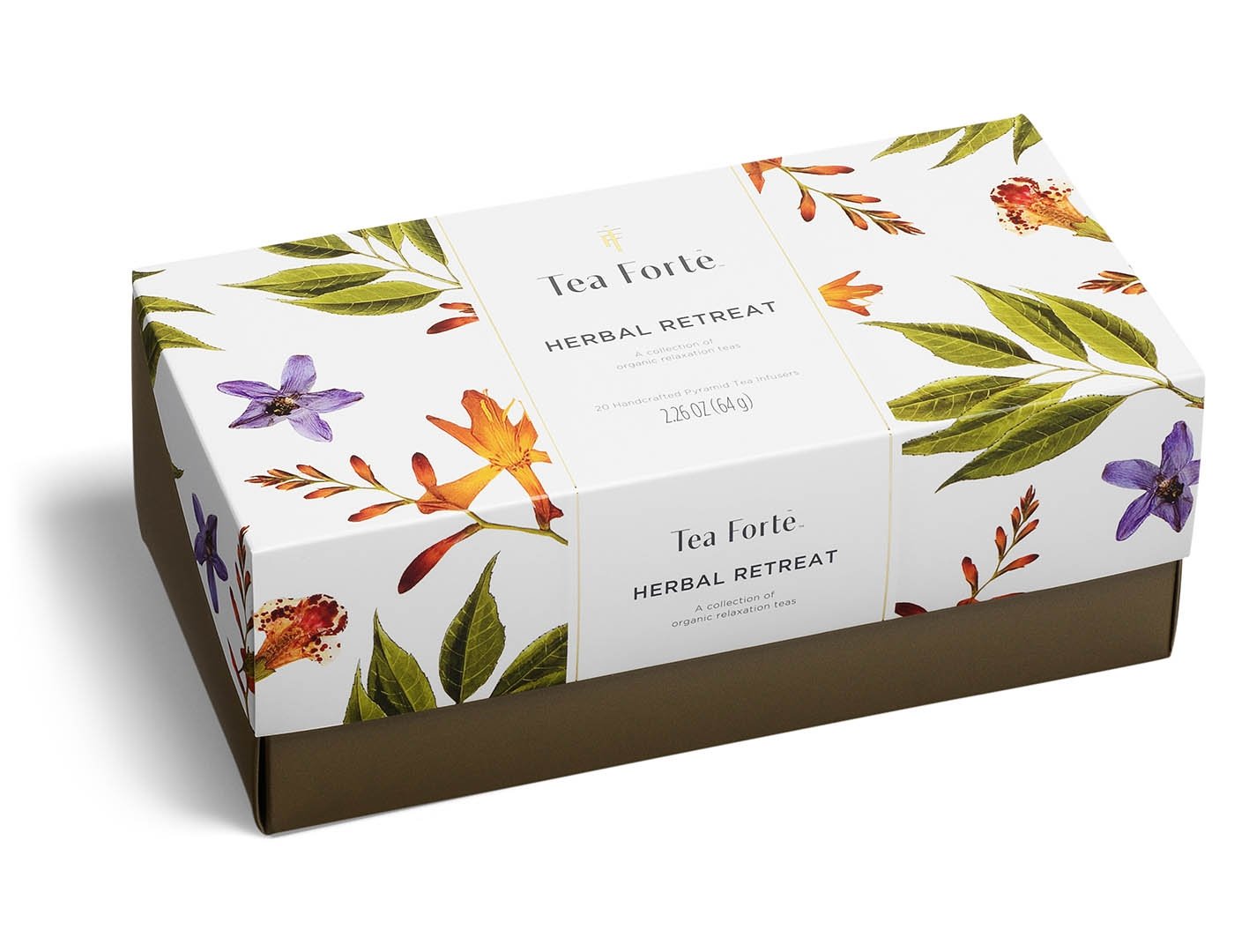 Herbal Retreat Collection Presentation Box | Luxury Gourmet Tea | Tea Forte