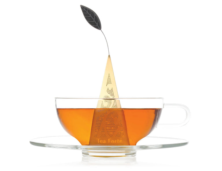 ICON Au Gold Tea Infuser | Luxury Design Loose Tea Gift Accessories ...
