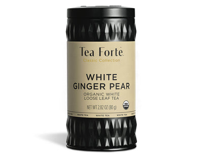 White Ginger Pear Event Box | Luxury Gourmet Tea | Tea Forte