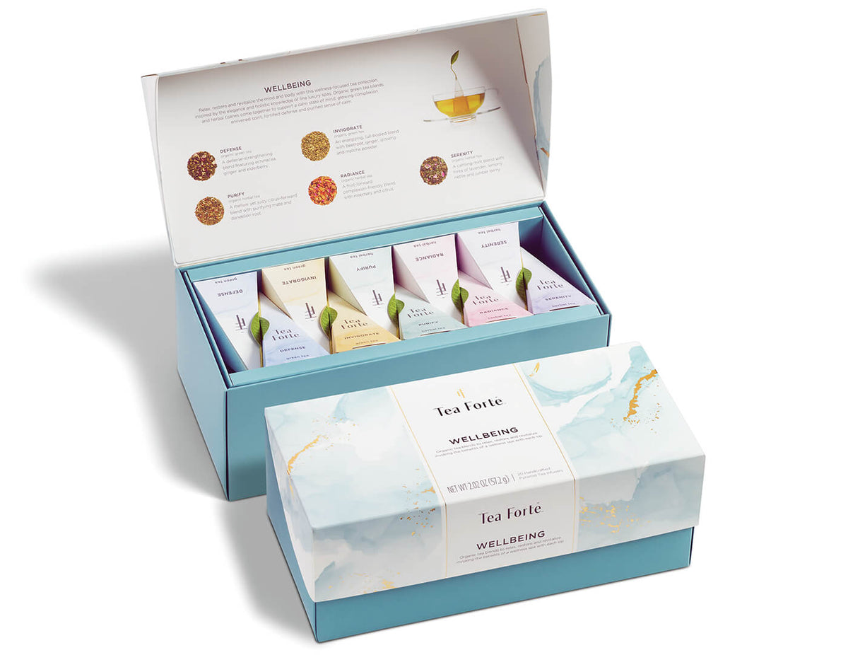 Wellbeing Presentation Box | Wellness Tea | Tea Forte