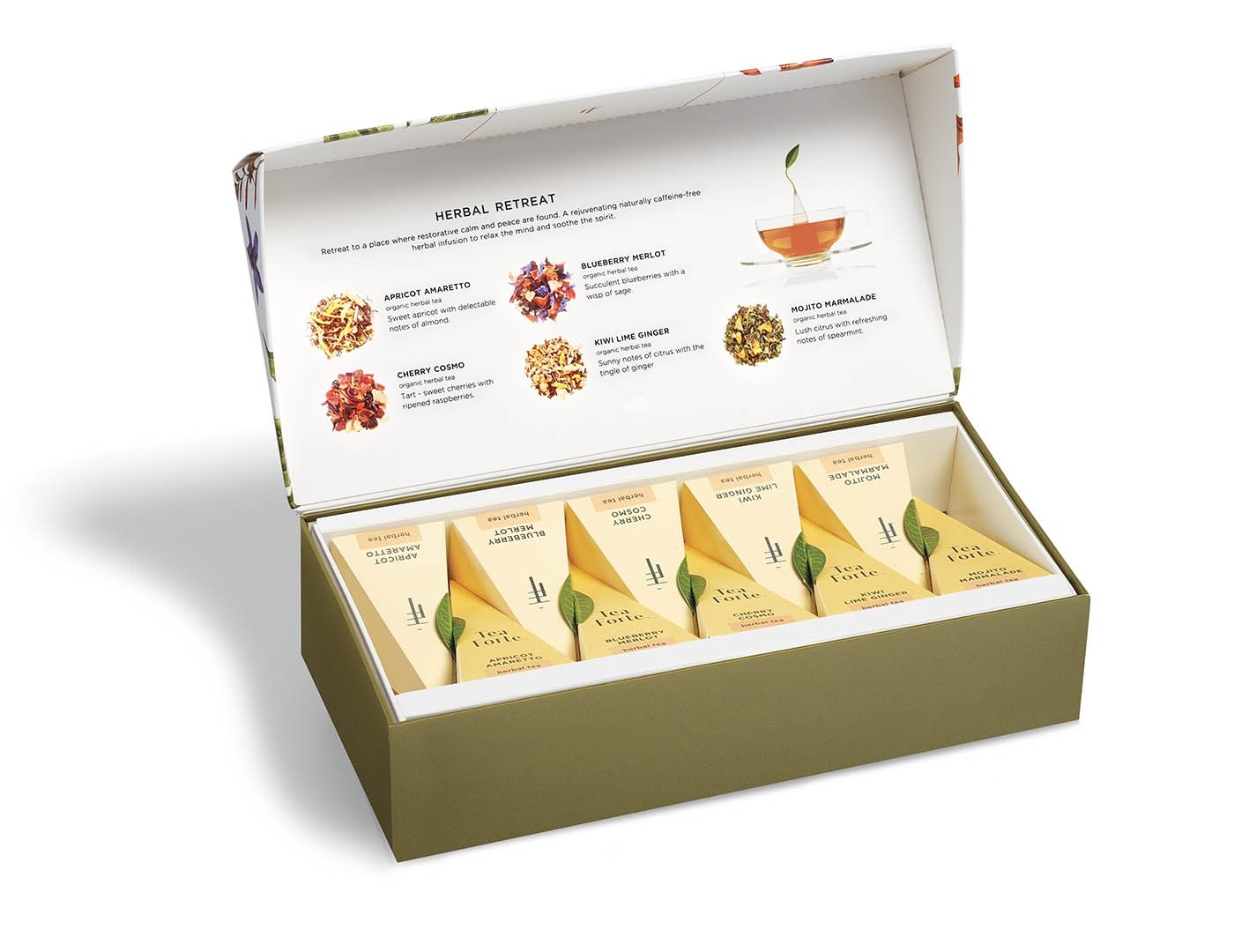 Herbal Retreat Collection Petite Presentation Box | Luxury Gourmet Tea ...