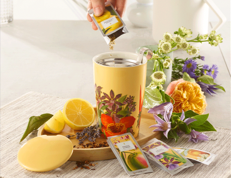 Paradis KATI Steeping Cup and Infuser Luxury Teaware Tea Forte