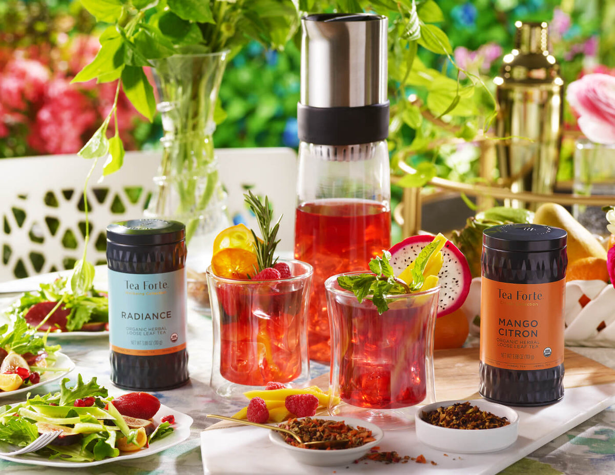 Tea Jay Iced Tea Maker 27 oz Luxury Tea Accessories by Blomus Tea Forte