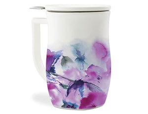 Fiore Steeping Cup with Infuser - Verbena Blossom