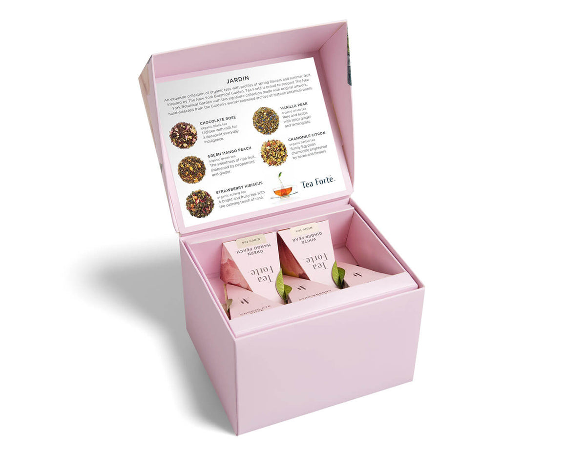 Jardin Gift Set Gourmet Tea & Accessories with Gift Box Tea Forte