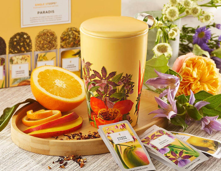 Paradis KATI Steeping Cup and Infuser Luxury Teaware Tea Forte