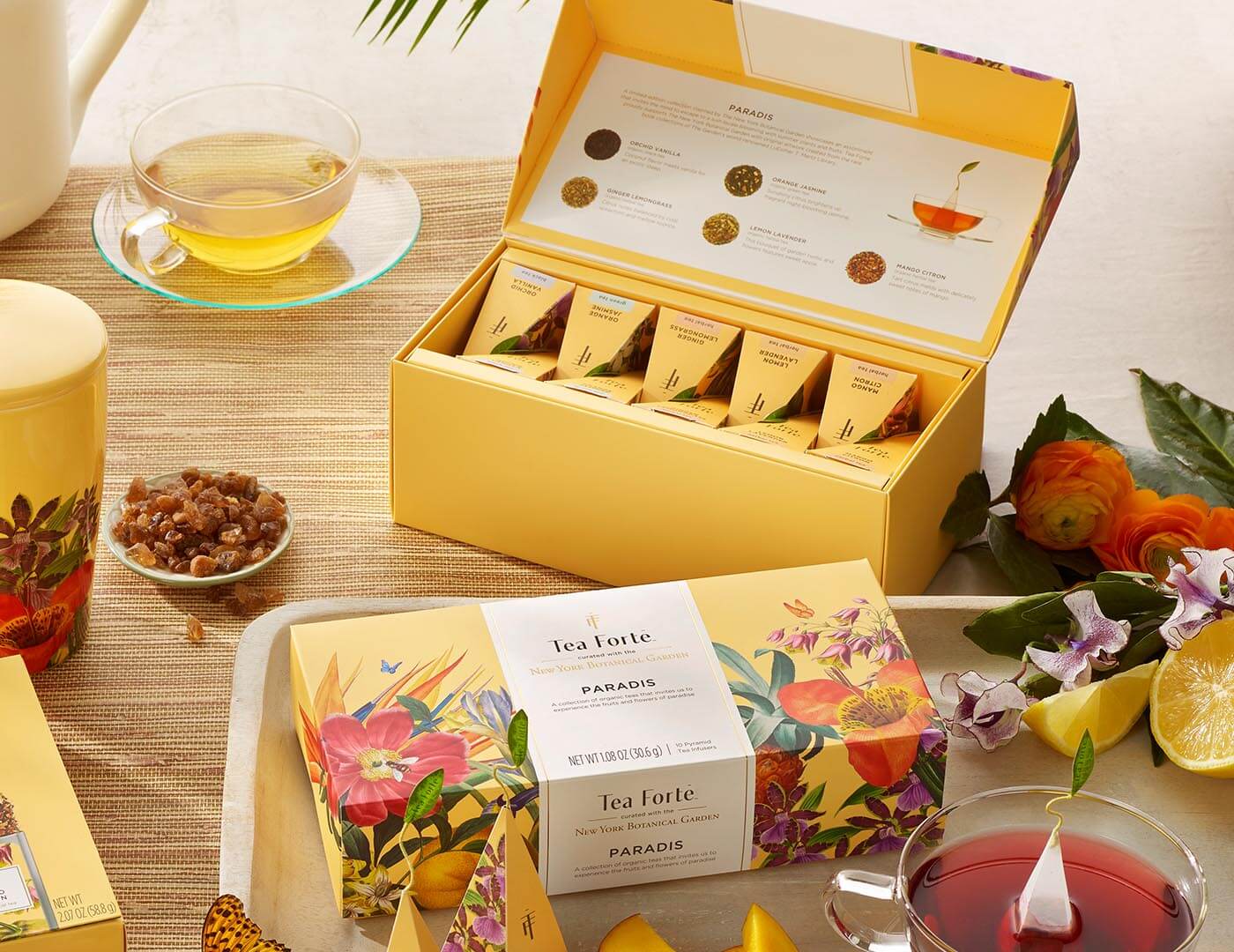 Paradis Presentation Box | Limited-Edition Tea Gifts | Tea Forte