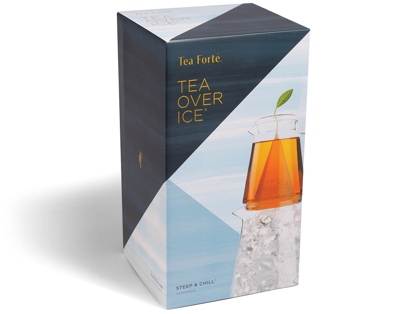 The outer box of the Tea Over Ice Pitcher Set.